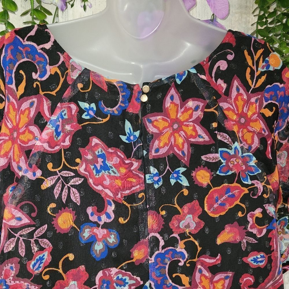 NWT Estelle Clements Asymmetrical  Top 18W - Picture 5 of 10